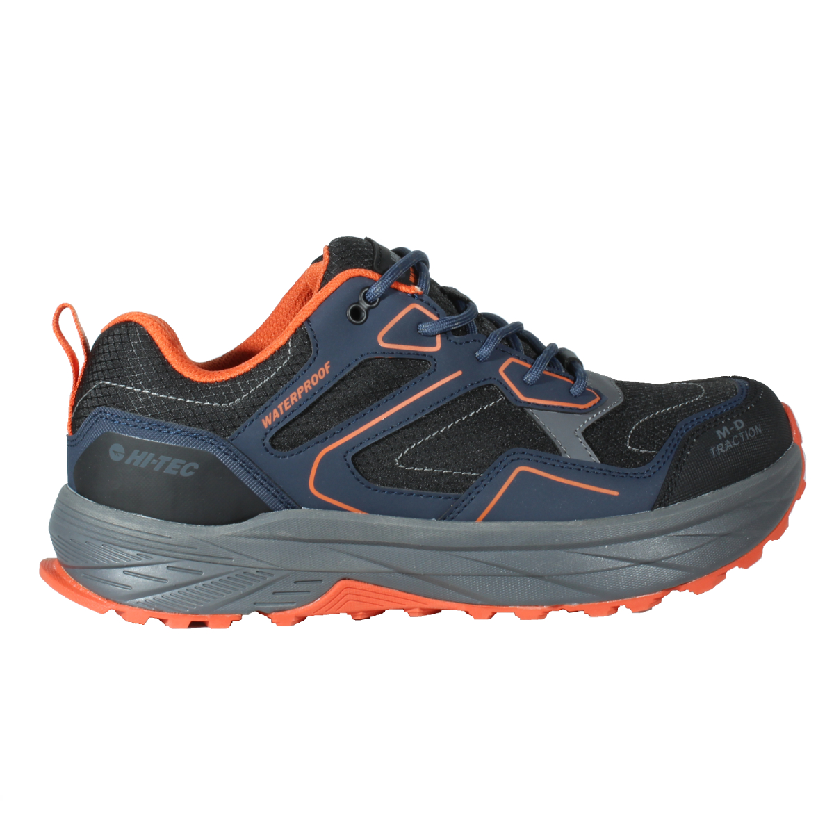 PAMIR LOW WP Navy/Graphite/Orange Rust