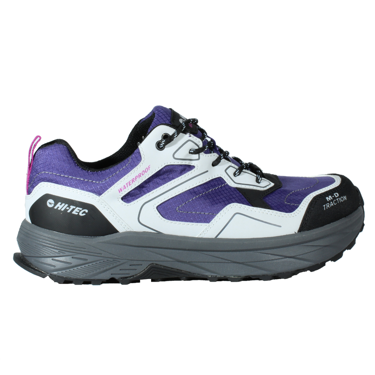 PAMIR LOW WP WOMEN Grey/Blackberry/Boysen