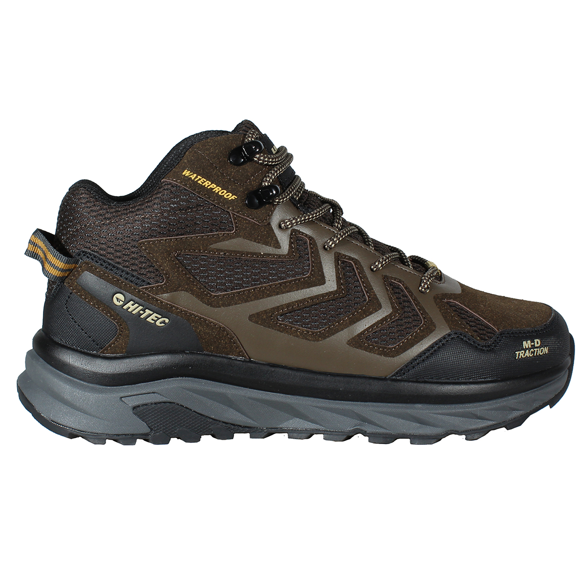 TEJON MID WP - TEAK/CHOCOLATE/SUNFLOWER