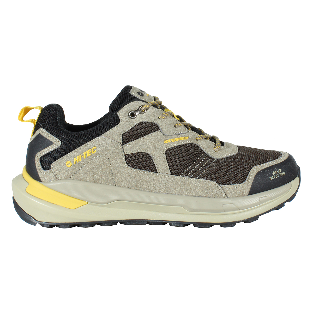 RODERA LOW WATERPROOF - Dark Taupe/Chocolate/Lemon Curry