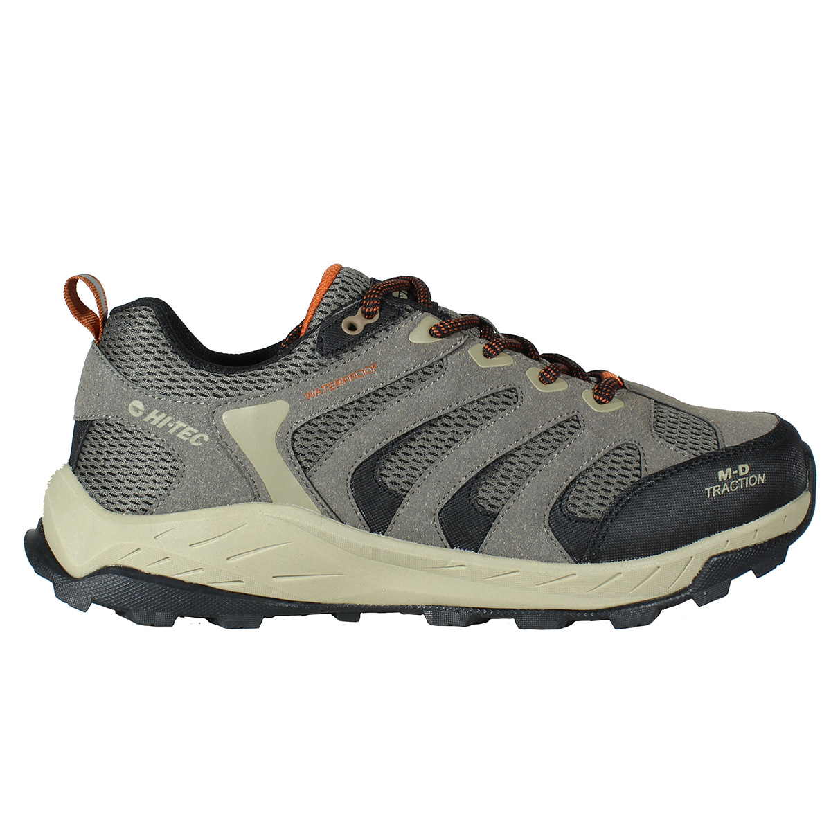 TRAIL SENDER LOW WP - DK TAUPE/OLIVE GRAY/CINNAMON STICK