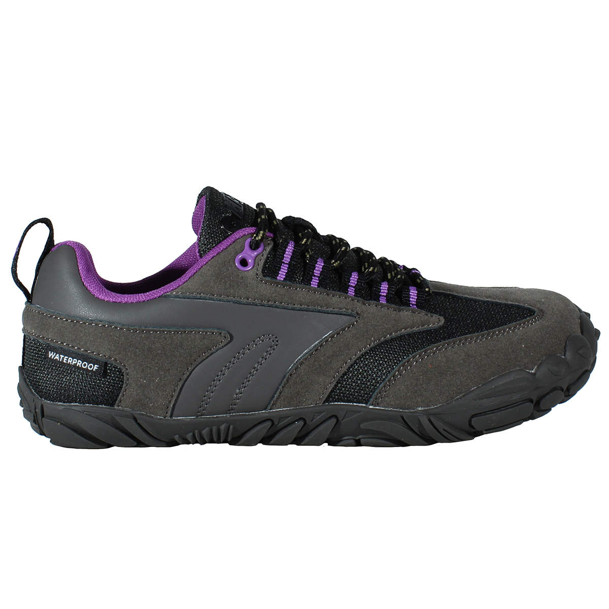 FIGARO LOW WP WOMEN - CHARCOAL/PURPLE